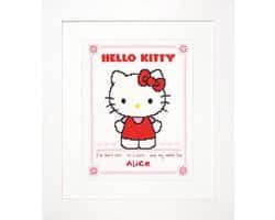 Borduurpakket hello kitty Alice 21 x 26 cm pn-0147578