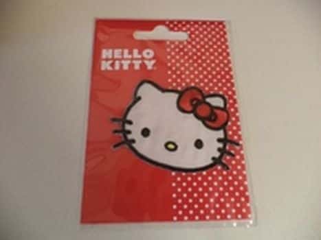applicatie Hello Kitty poezen kop