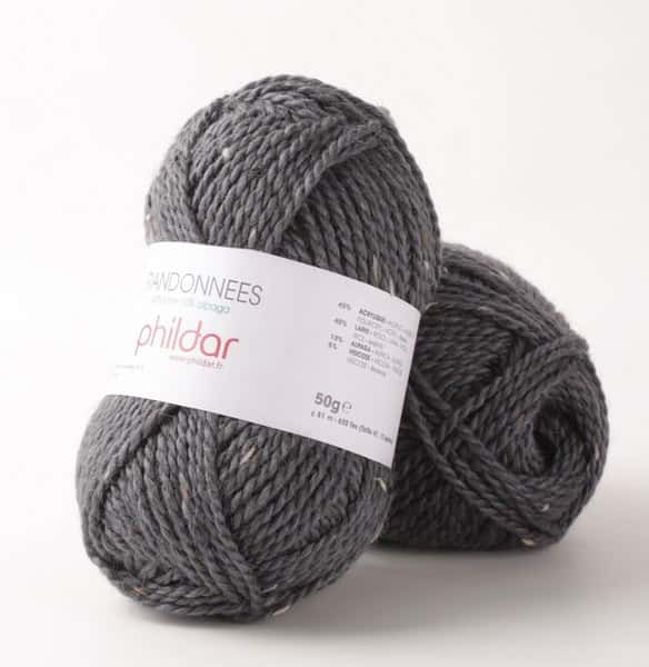 Phildar Phil Randonnees kleur souris