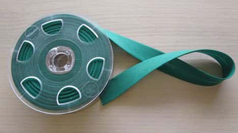 biasband groen 20 mm breed 