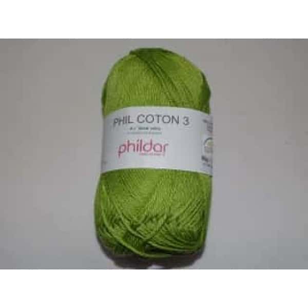 Phildar Phil Coton 3 kleur 2099 Feuille