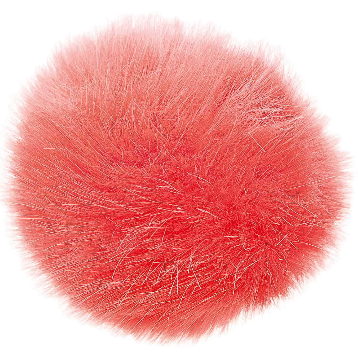 Rico Pompon immitatie bont kleur rood 383177.008