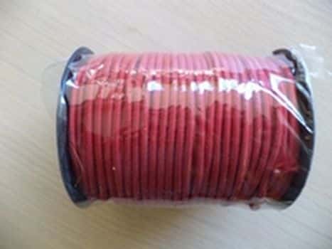 Koord elastisch 3 mm kleur 722 rood