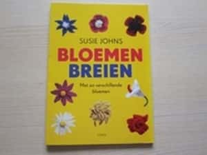 Boek Bloemen breien Susie Johns  met 20 veschillende bloemen