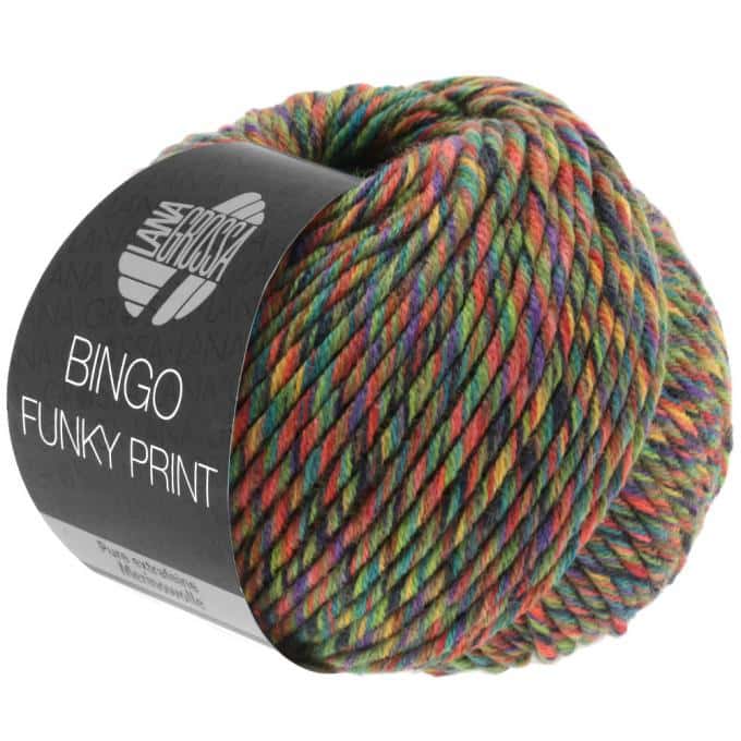 Lana Grossa Bingo Funky Print kleur 406
