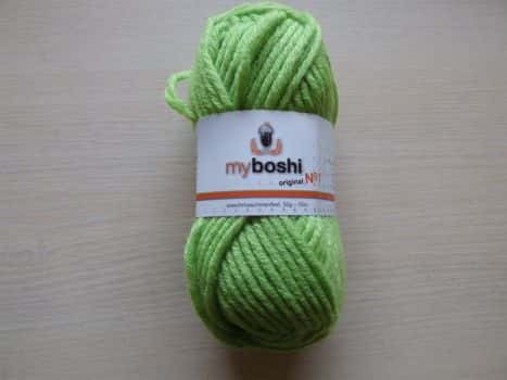 myboshi original No 1     kleur 121 Limoengroen