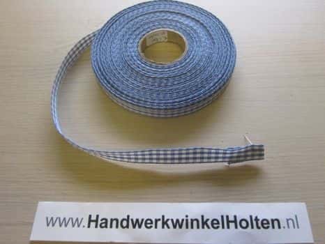 Band 12 mm blok blauw