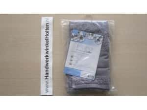 DMC te borduren handdoek 30x50 cm Art.CL006-414 grijs