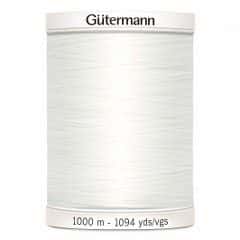 Gütermann naaigaren 1000 m kleur 800 wit