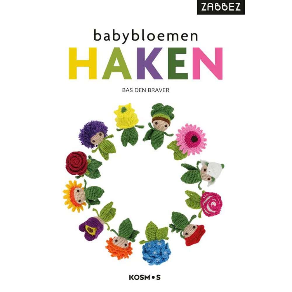 Boek BABYBLOEMEN HAKEN - BAS DEN BRAVER