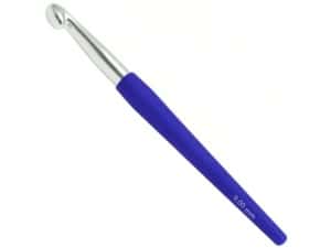 Lana Grossa haaknaald soft grip 15 cm  9,0 mm color