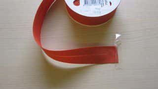 Biasband 30 mm cotton kleur 725 rood