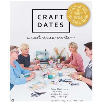 Boek Craft Dates - Miriam, Petra, Bregje, Lidy Een boek vol ideeën om samen te craften