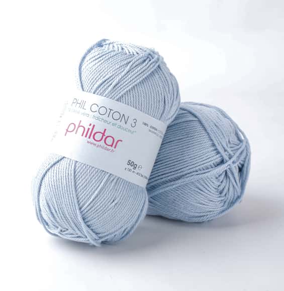 Phildar Phil Coton 3 kleur 19 Ecume