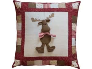 Quiltpakket Reindeer Cushion/rendier kussen RSDCM03
