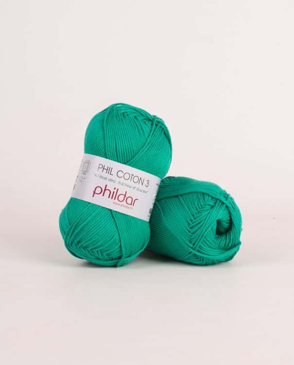 Phildar Phil Coton 3 kleur 2394 Emeraude 