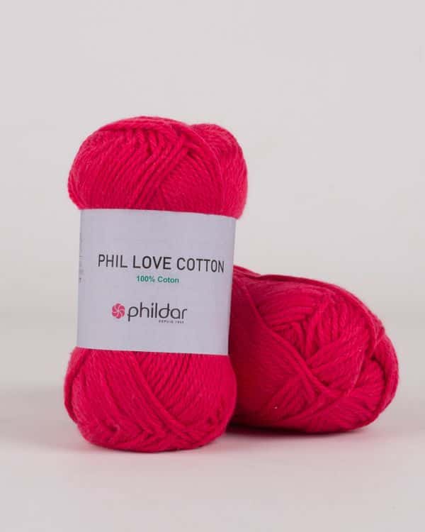 Phildar Phil Love Cotton kleur fuchsia