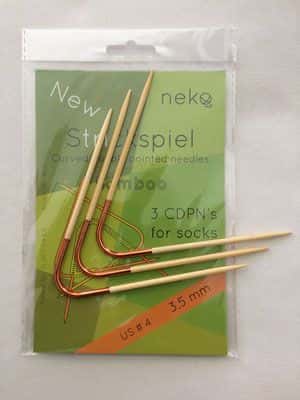 Neko sokkennaalden met dubbele punt in hoek uitvoering 3,5 mm