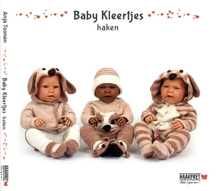 Boek Baby kleertjes haken  door Anja Toonen