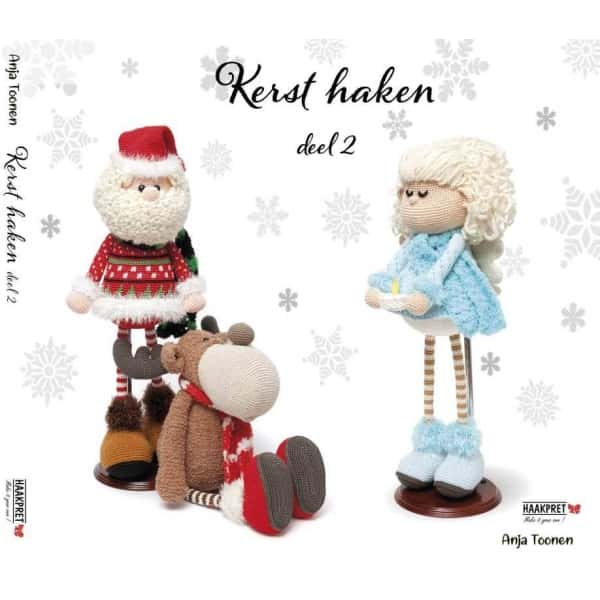Boek Kerst Haken deel 2 Anja Toonen