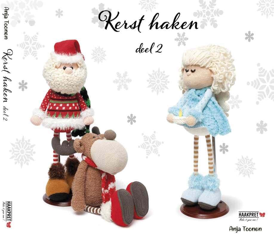 Boek Kerst Haken deel 2 Anja Toonen