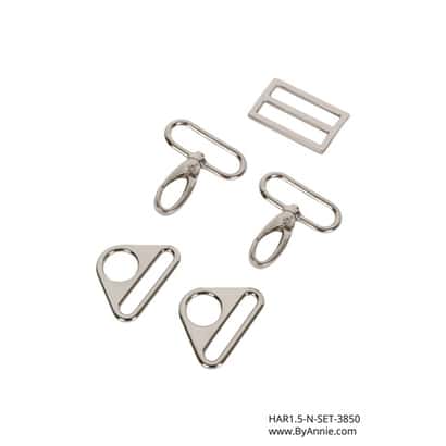 By Annie Purse Parts  Tas hengsel set Har 1.5 - N-SET-3850