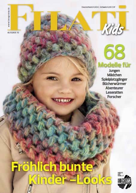 Boek Filati Lana Grossa Kids uitgave 10 herfst/winter 2018-19