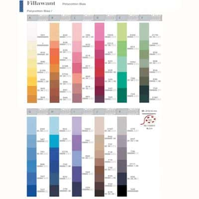 biasband fillawant 20 mm kleur 833 blauw