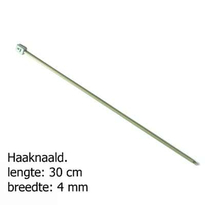 Pony tunische haaknaald 30 cm 4 mm 