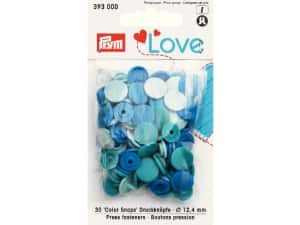 Prym Love Color snaps drukknopen 12,4 mm blauw