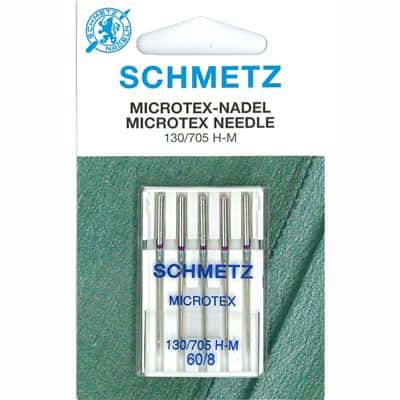 Schmetz Microtex-nadel 130/705 H-M 60/8  5 stuks