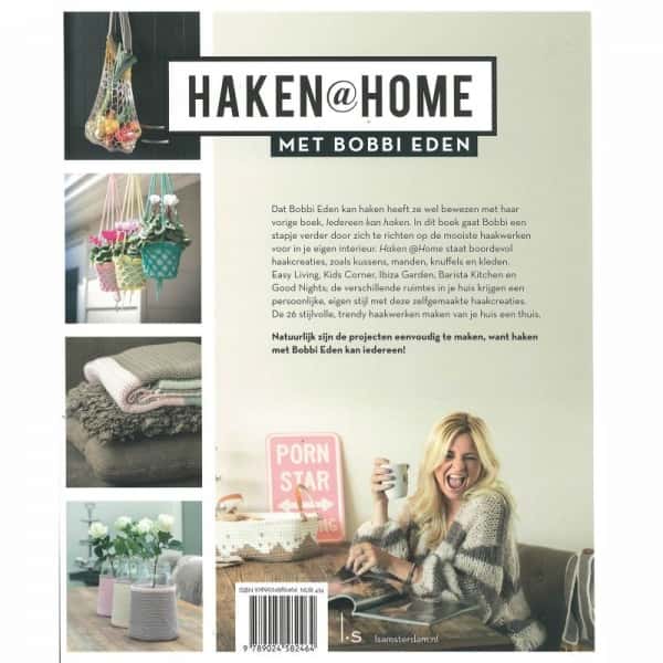 Boek Haken@Home met Bobbi Eden met ruim 25 patronen