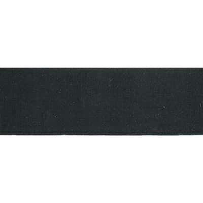 Boord uni kleur 001 donker grijs  7 cm breed  130 cm lang