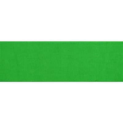 Boord uni kleur 495 groen  7 cm breed  130 cm lang