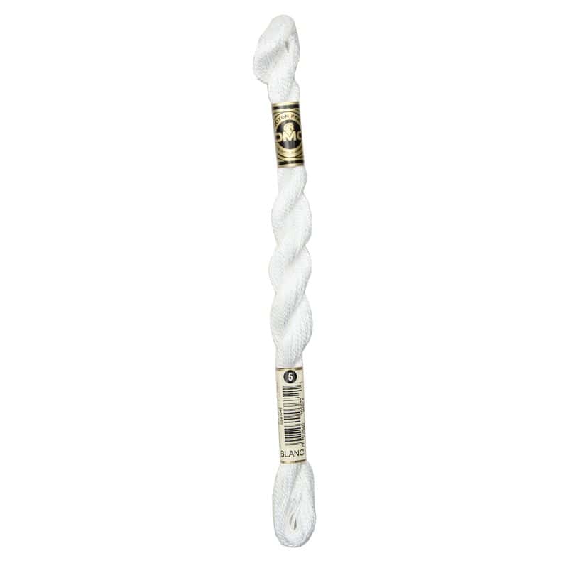 DMC Perlé art. 115 dikte 5 Blanc