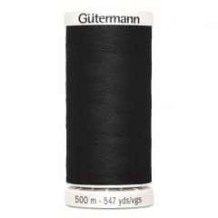 Gütermann naaigaren 500 meter kleur 000 zwart