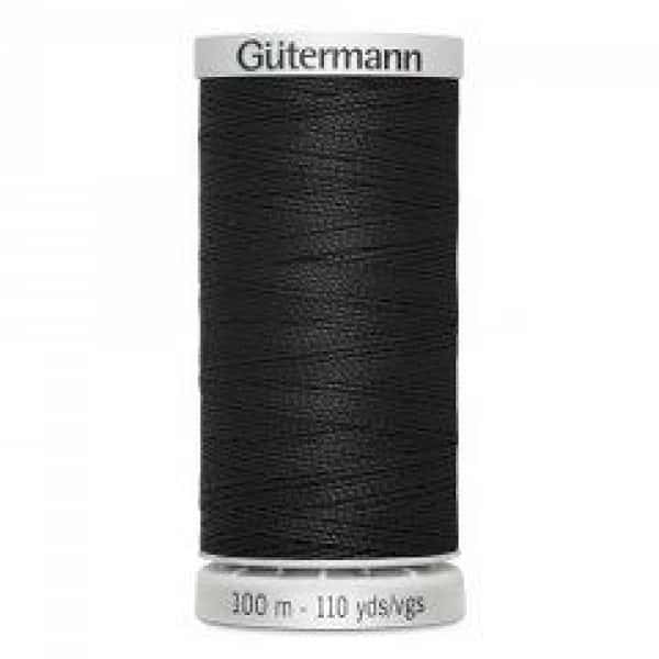Gütermann super sterk naaigaren 100 m kleur 000 zwart