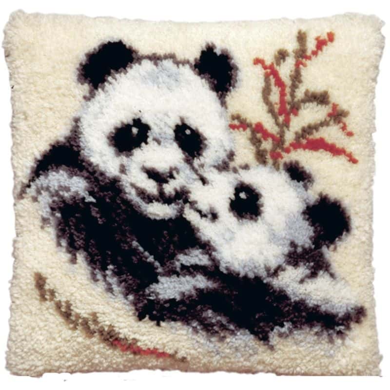 Pako knoopkussen pakket 40x40 cm Panda's