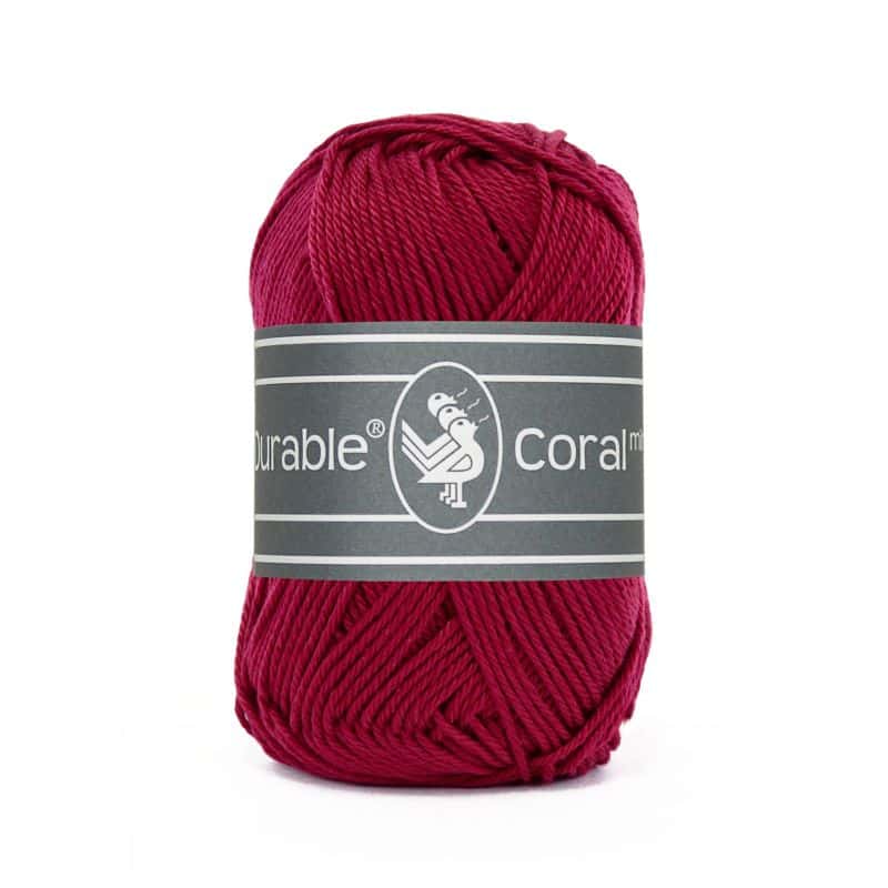 Durable Coral mini  20 gr.  kleur 222 Bordeaux