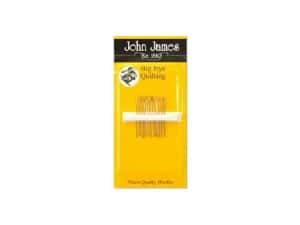 John James Quiltnaalden JJ12511E, size 11 Big Eye Needles