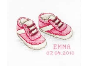 borduurpakket Luca-S Baby shoes ls_b1139