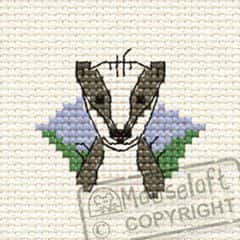 Mouseloft borduurpakketje Bartholomew Badger ml-00f-004