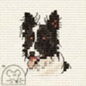 Mouseloft borduurpakketje Border Collie ml-00g-101