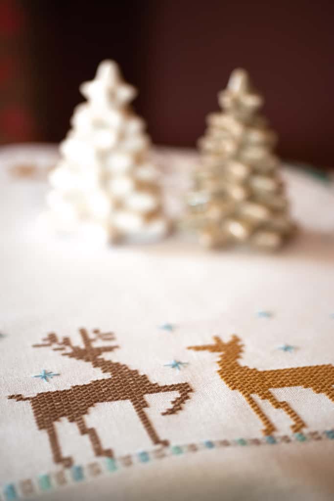 TAFELKLEED KIT NORDIC CHRISTMAS 80 x 80 cm