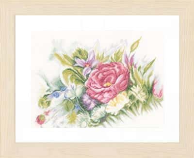 Lanarte telpakket Home and garden watercolor flower PN-0156942