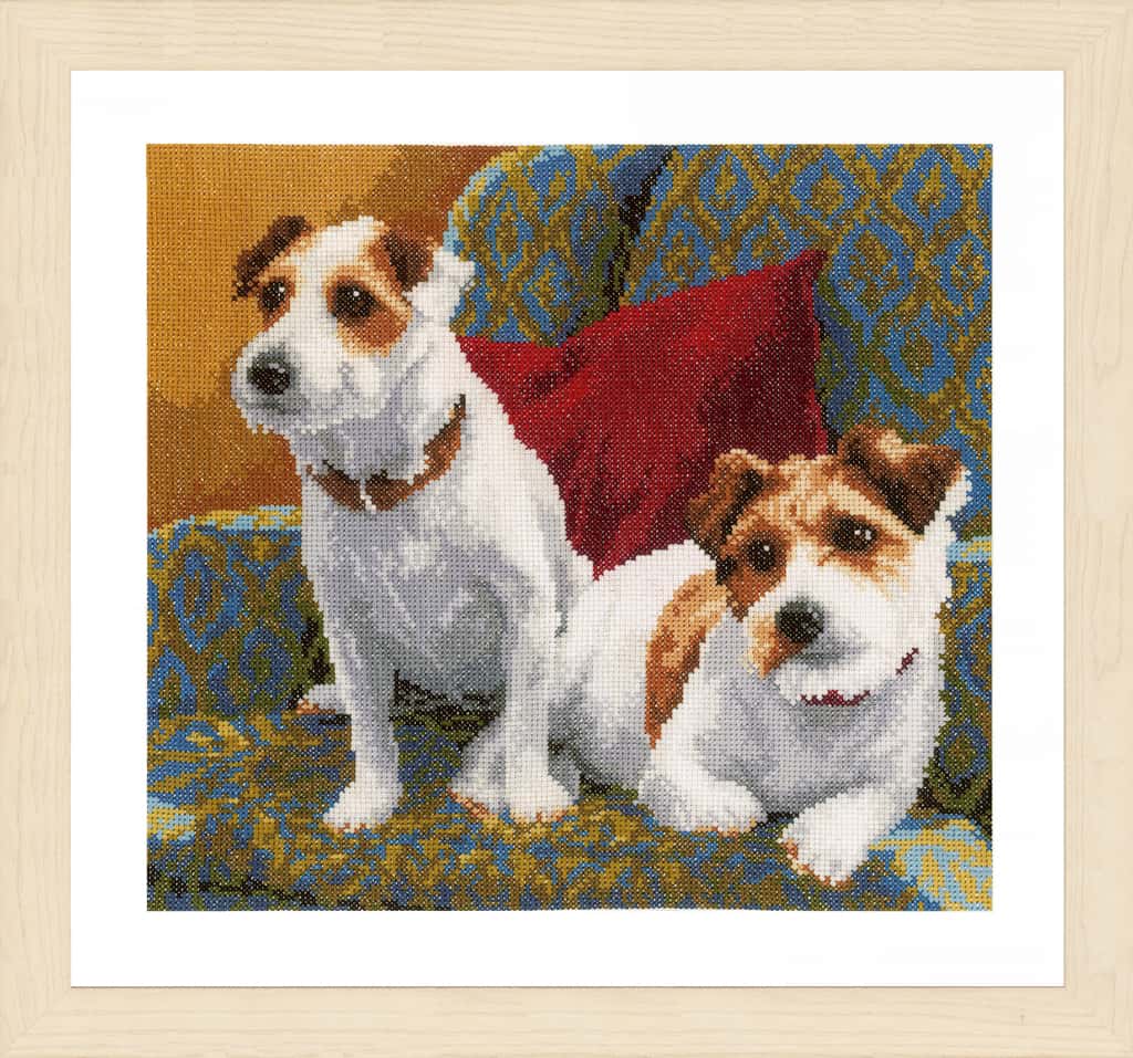 Lanarte telpakket Animals vrienden voor het leven 29 x 27 cm