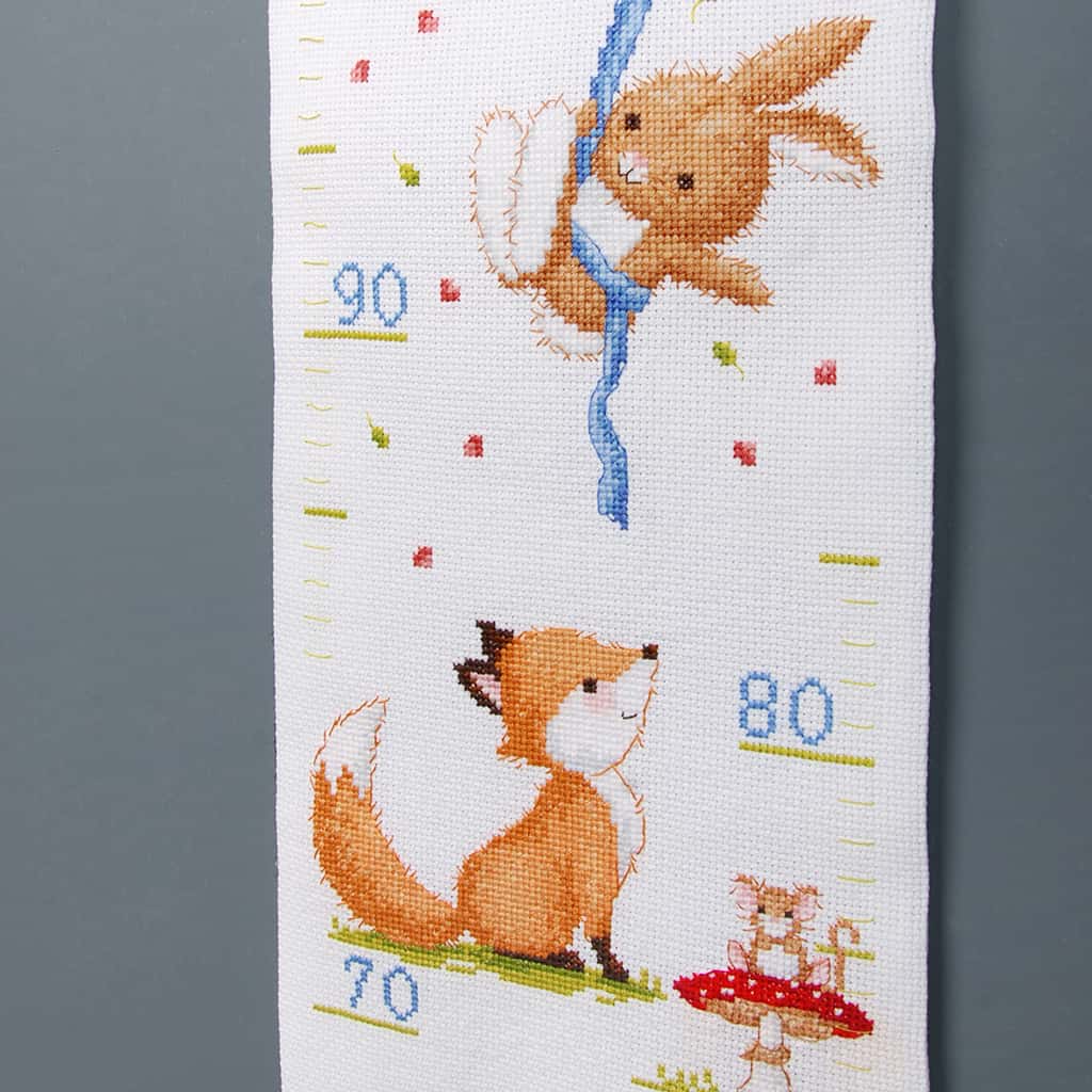 TELPAKKET KIT VROLIJKE BOSVRIENDJES Art nr. PN-0170864  18 x 70 cm