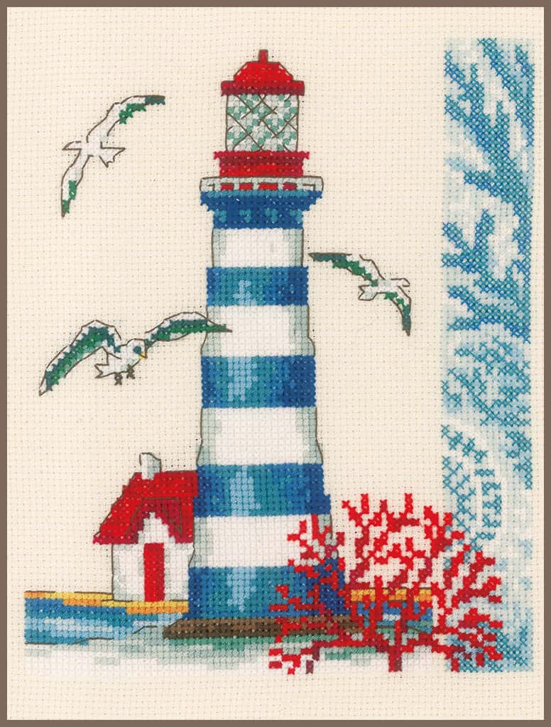 TELPAKKET KIT VUURTOREN Art nr. PN-0173175 18 x 21 cm 