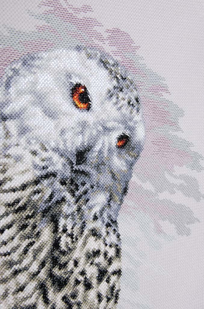 Lanarte TELPAKKET KIT SNOWY OWL Art nr. PN-0183826 29 x 38 cm