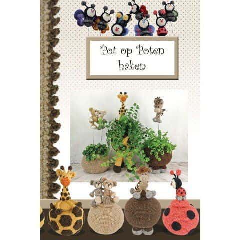 boek Pot op poten haken - Anja Toonen